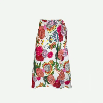 Toma Women's Floral Summer Wrap Skirt Beach Sarong