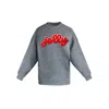Toma Women's Grey / Red Grey Jolly Christmas Collection Sweatshirt In Gray