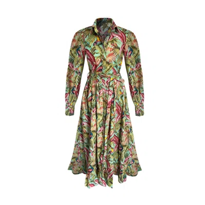 Toma Women's Jungle Carmen Summer Holiday Dress