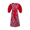 Toma Women's Madrid Dress In Red
