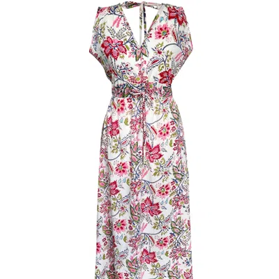 Toma Women's Maxi V-neck Sleeveless Dress