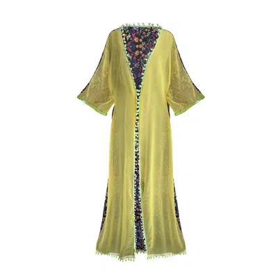 Toma Women's Morroco Long Tunic In Green