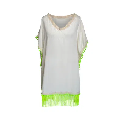 Toma Women's Neutrals Short Summer Neon Holiday Vacation Cover Up