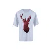 Toma Women's Reindeer Christmas Sequin Grey T-shirt In Gray
