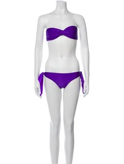 Pre-owned Tomas Maier Bikini In Pink