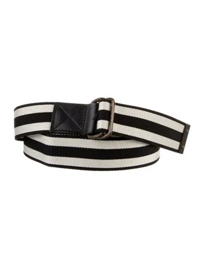 Pre-owned Tomas Maier Canvas Belt In Multi