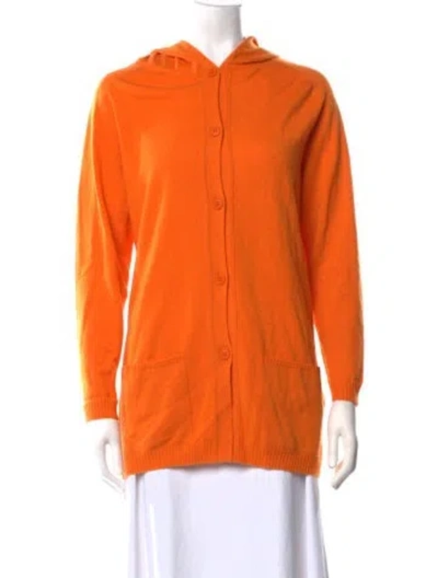 Pre-owned Tomas Maier Cashmere Sweater In Orange