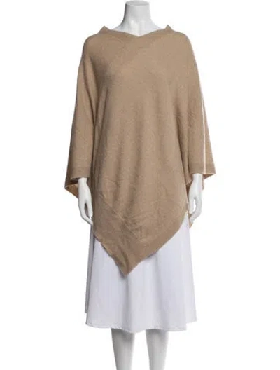 Pre-owned Tomas Maier Cashmere V-neck Sweater In Neutrals