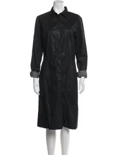 Pre-owned Tomas Maier Knee-length Dress In Black