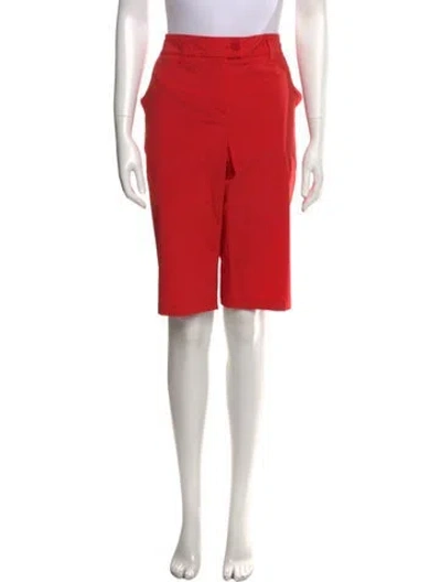 Pre-owned Tomas Maier Knee-length Shorts In Red