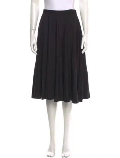 Pre-owned Tomas Maier Knee-length Skirt In Black