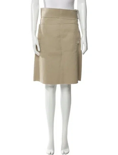 Pre-owned Tomas Maier Knee-length Skirt In Neutral