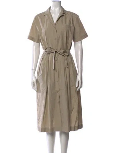 Pre-owned Tomas Maier Midi Length Dress In Neutrals