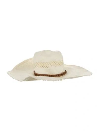 Pre-owned Tomas Maier Sun Hat In Neutral