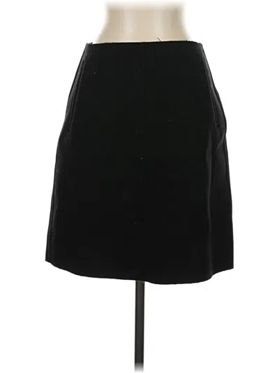 Pre-owned Tomas Maier Wool Skirt In Black