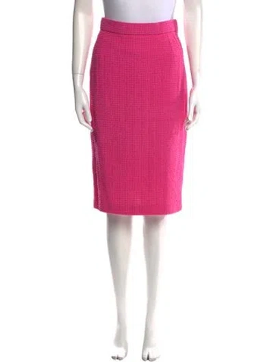 Pre-owned Tomasz Starzewski Knee-length Skirt In Pink