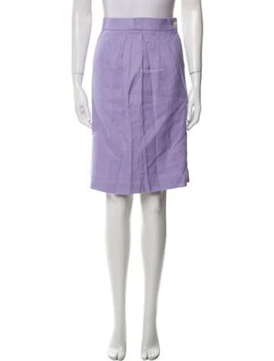 Pre-owned Tomasz Starzewski Knee-length Skirt In Purple