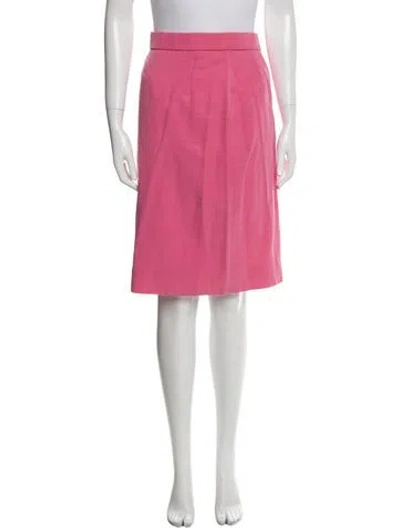 Pre-owned Tomasz Starzewski Vintage Knee-length Skirt In Pink