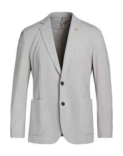 Tombolini Blazer In Grigio Chiaro