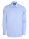 Tombolini Button-down Cotton Shirt In Blue