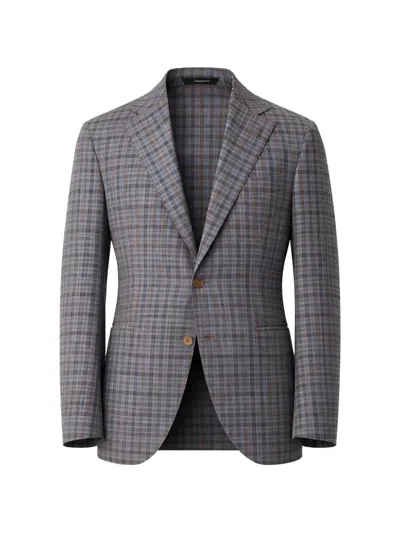 Tombolini Check-pattern Blazer In Multi