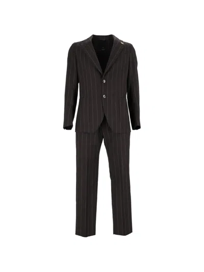 Tombolini Dream Pinstripe-pattern Suit In Gray