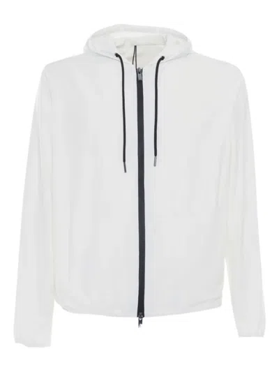 TOMBOLINI HOODED ZIP-FASTENING JACKET