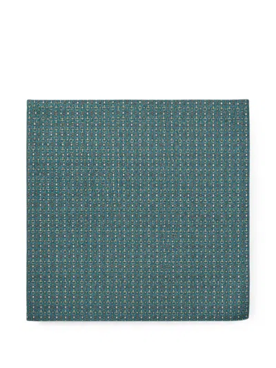 Tombolini Horsebit-print Pocket Square In Pattern