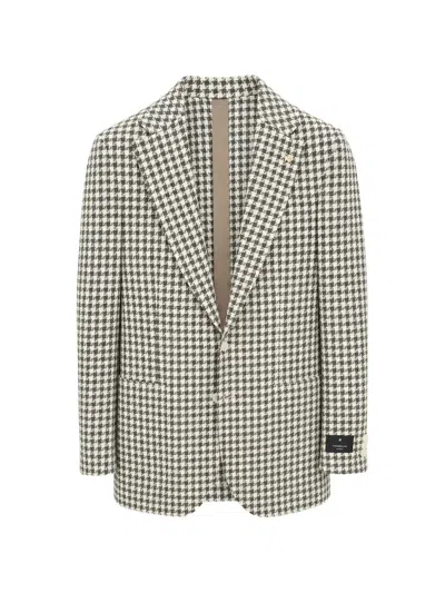 Tombolini Houndstooth-pattern Blazer In Multi