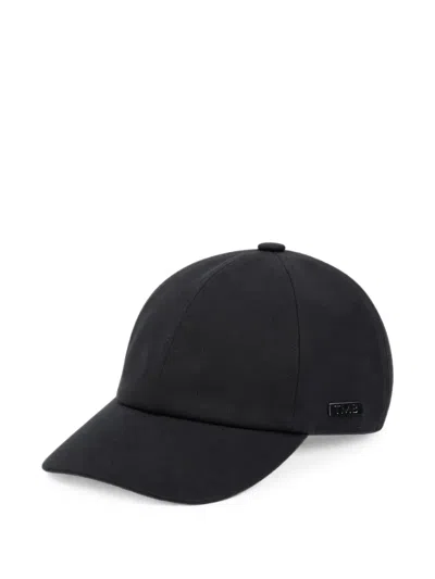 Tombolini Logo-plaque Baseball Cap In Black