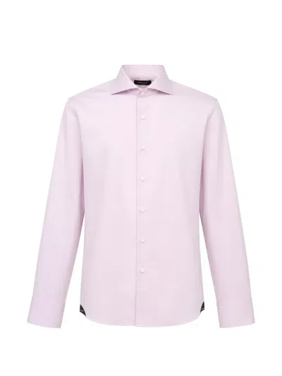 Tombolini Long-sleeve Button-down Shirt In Pink