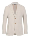 Tombolini Man Blazer Beige Size 44 Cotton, Polyamide, Elastane In Neutral