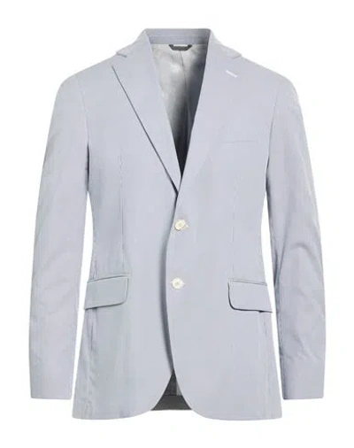 Tombolini Man Blazer Blue Size 40 Cotton, Polyamide