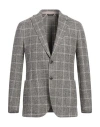 Tombolini Man Blazer Brown Size 48 Virgin Wool, Polyester