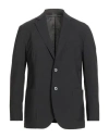 Tombolini Man Blazer Charcoal Size 44 Virgin Wool, Elastane