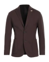 Tombolini Running Man Blazer Chocolate Brown Size 40 Polyamide, Elastane