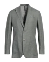 Tombolini Man Blazer Grey Size 48 Linen In Grey