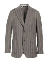 Tombolini Man Blazer Khaki Size 44 Polyester, Viscose In Beige