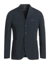 Tombolini Man Blazer Midnight Blue Size 40 Recycled Polyamide, Elastane In Blue