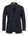 Tombolini Man Blazer Midnight Blue Size 42 Virgin Wool