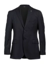 Tombolini Man Blazer Midnight Blue Size 50 Virgin Wool