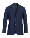 Tombolini Man Blazer Navy Size 42 Virgin Wool, Elastane