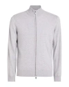 Tombolini Man Cardigan Grey Size 50 Wool In Gray