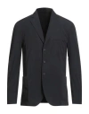 Tombolini Man Blazer Black Size 42 Recycled Polyamide, Elastane In Black