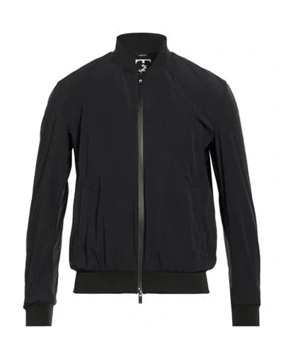 Tombolini Man Jacket Black Size 48 Polyamide, Elastane