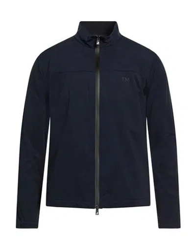 Tombolini Man Sweatshirt Midnight Blue Size 42 Polyamide, Elastane