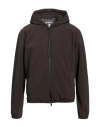 Tombolini Man Jacket Brown Size 50 Cotton, Polyamide, Elastane In Brown