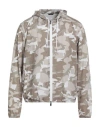Tombolini Man Jacket Taupe Size 44 Polyamide, Elastane In Grey