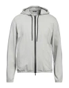 Tombolini Man Jacket Light Grey Size 46 Viscose, Polyamide, Elastane In Grey
