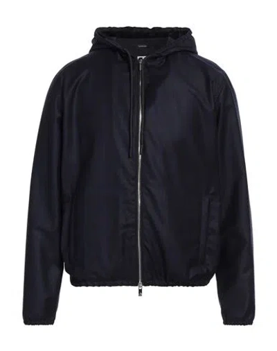 Tombolini Man Jacket Midnight Blue Size 46 Virgin Wool